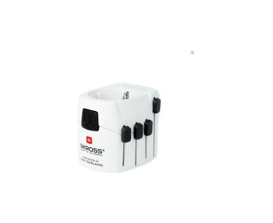 Skross   Travel adapter Pro World to Europe 250V 7A White