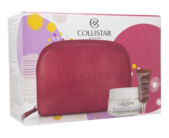 Collistar Kosmetikos rinkinys Collistar Attivi: kremas, 50 ml + paakių kremas, 5 ml + kosmetinė