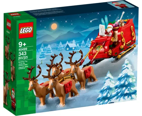 LEGO Holiday & Event Ziemassvētku vecīša kamanas (40499)