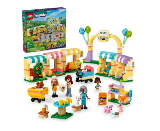 LEGO Friends Mājdzīvnieku adoptēšanas diena (42615)