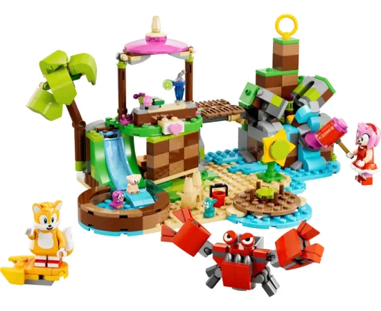 LEGO Sonic the Hedgehog Sonic Amy dzīvnieku glābšanas sala (76992)