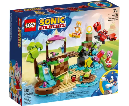 LEGO Sonic the Hedgehog Sonic Amy dzīvnieku glābšanas sala (76992)