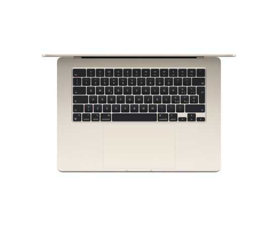 Apple MacBook Air 15-inch : M3 chip with 8-core CPU and 10-core GPU, 16GB, 256GB SSD - Starlight