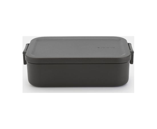 BRABANTIA Make & Take pusdienu kārba, vidēja, dark grey - 202520