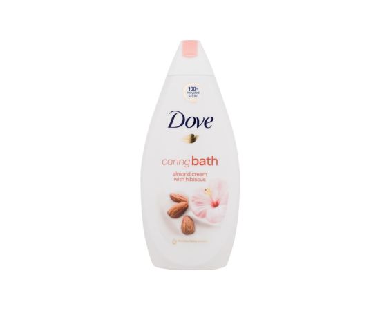 Dove Caring Bath / Almond Cream With Hibiscus 450ml