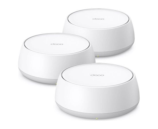 Wireless Router TP-LINK Wireless Router 3-pack 5000 Mbps Mesh Wi-Fi 7 2x2.5GbE LAN \ WAN ports 2 Number of antennas 4 DECOBE25(3-PACK)