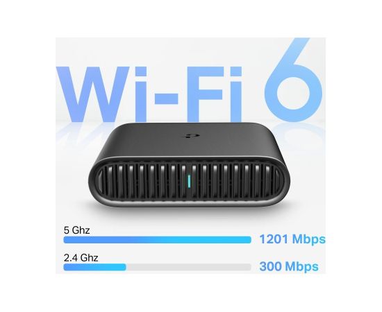 Wireless Router TP-LINK Wireless Router 1500 Mbps Wi-Fi 6 USB 2.0 1x10/100/1000M 1x10/100/1000M TL-WR1502X