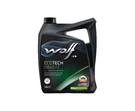 Wolf ECOTECH 0W40 FE 4L API SN, ACEA A3/B4-10