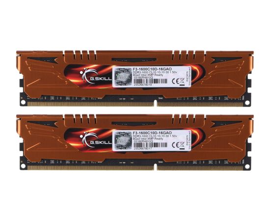 G.Skill 16GB PC3-12800 Kit memory module 2 x 8 GB DDR3 1600 MHz