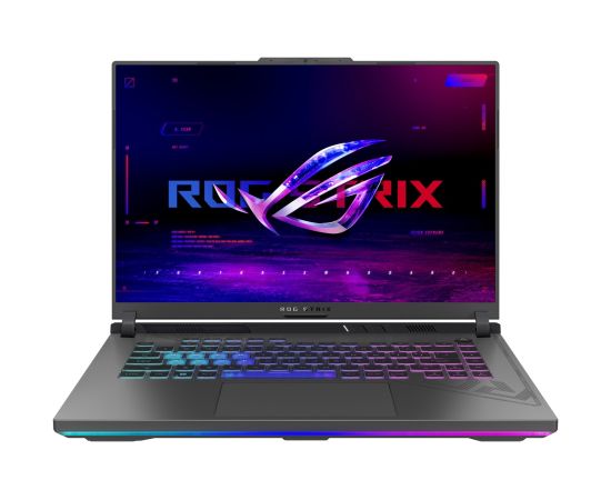 ASUS ROG Strix G16 G614JZ-N3012W Intel® Core™ i7 i7-13650HX Laptop 40.6 cm (16") WUXGA 16 GB DDR5-SDRAM 512 GB SSD NVIDIA GeForce RTX 4080 Wi-Fi 6E (802.11ax) Windows 11 Home Black, Grey