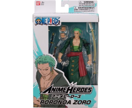 ANIME HEROES Once Piece фигурка с аксессуарами, 16 см - Roronoa Zoro