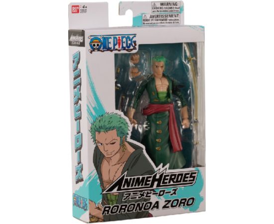 ANIME HEROES Once Piece фигурка с аксессуарами, 16 см - Roronoa Zoro