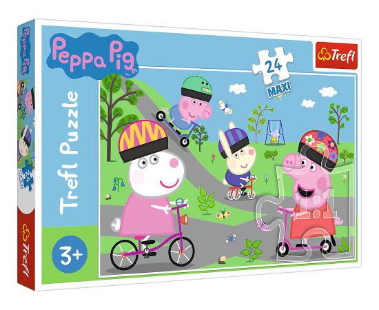 TREFL PEPPA PIG Puzle Peppa, 24 gab.