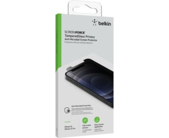 Belkin Tempered Glass Privacy iPhone 12/12 Pro