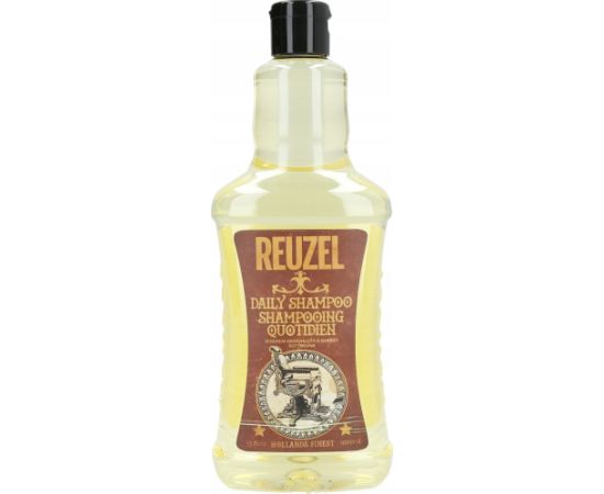 Reuzel Reuzel Daily Shampoo, 1000ml, Men, Non-professional, Shampoo, All hair, 1000 ml, Bottle