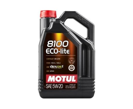 Motul 8100 Eco-lite 5W20 5L API SN-RC/SN+, ILSAC GF5