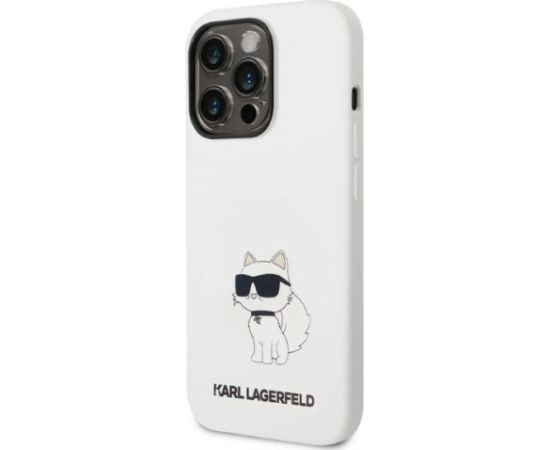 Karl Lagerfeld KLHMP14XSNCHBCH Aizmugurējais Apvalks Priekš Apple iPhone 14 Pro Max