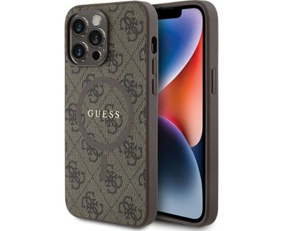 Guess GUHMP15XG4GFRW Aizmugurējais Apvalks Priekš Apple iPhone 15 Pro Max