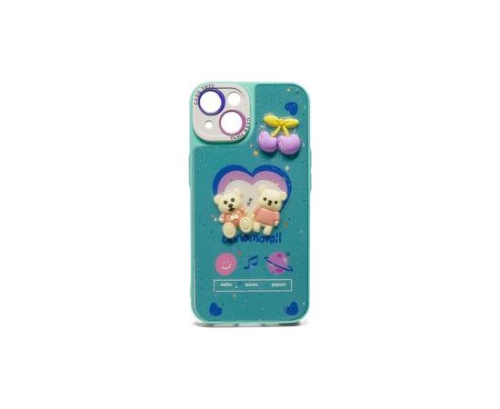 iLike Apple  iPhone 14 EPOXY CARTOON COVER Blue