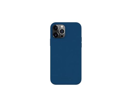 Evelatus Apple  iPhone 12/12 Pro Premium Soft Touch Silicone Case Cobalt Blue