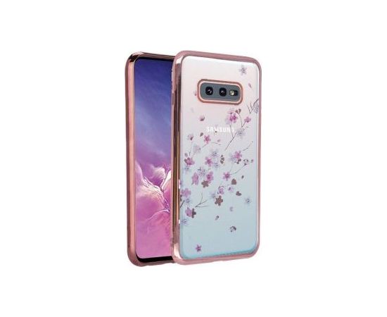 GreenGo Samsung  Galaxy S10 Plus G975 Flower Gold