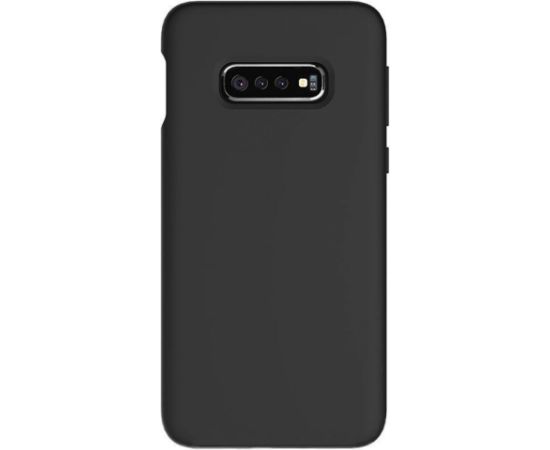 Evelatus Samsung  S10e Premium Soft Touch Silicone Case Black