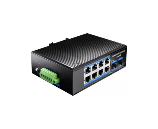 Switch Cudy IG1008S2P network links 8-port Black.