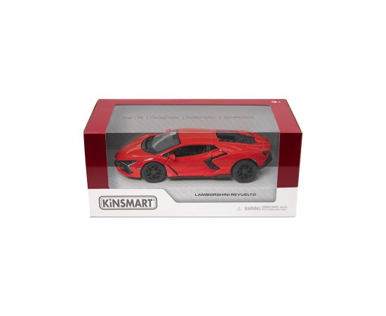 KINSMART Miniatūrais modelis Lamborghini Revuelto, scale 1:38