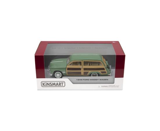 KINSMART Miniatūrais modelis - 1949 Ford Woody Wagon, izmērs 1:40