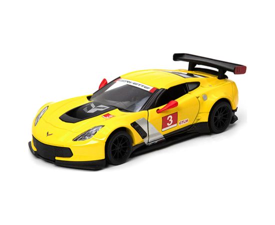 KINSMART Miniatūrais modelis - 2016 Corvette C7.R Race Car, izmērs 1:36