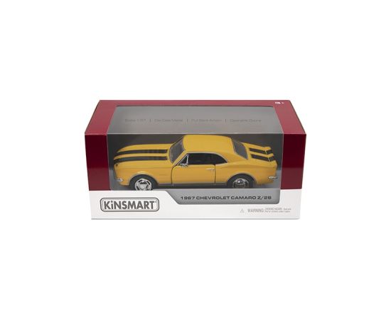 KINSMART Miniatūrais modelis - 1967 Chevrolet Camaro Z/28, izmērs 1:37