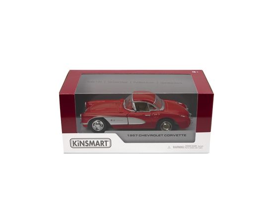 KINSMART Miniatūrais modelis - 1957 Chevrolet Corvette, izmērs 1:34