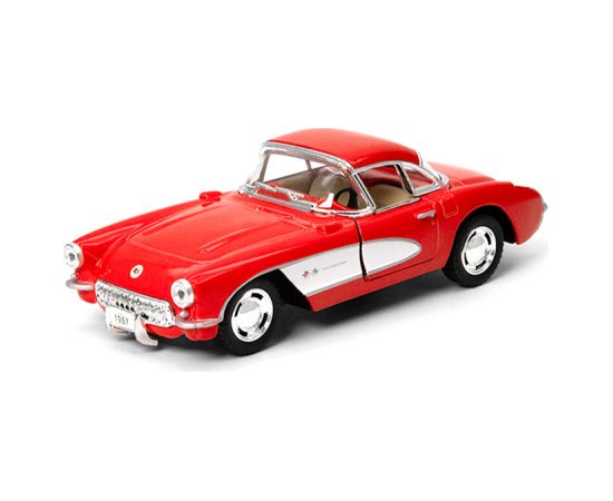 KINSMART Miniatūrais modelis - 1957 Chevrolet Corvette, izmērs 1:34