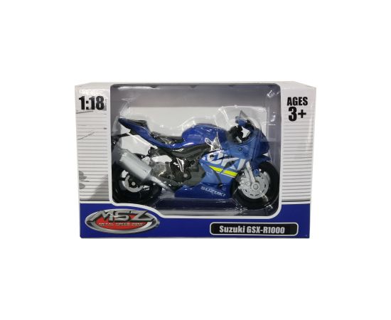 MSZ Miniatūrais modelis - SUZUKI GSR-R1000, mērogs 1:18