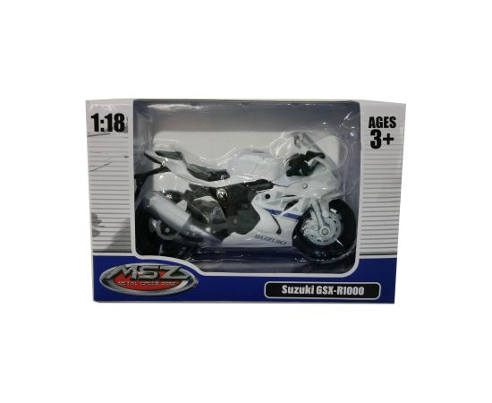 MSZ Miniatūrais modelis - SUZUKI GSR-R1000, mērogs 1:18