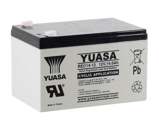 14Ah akumulators YUASA REC Industrial 151x98x97mm 12V