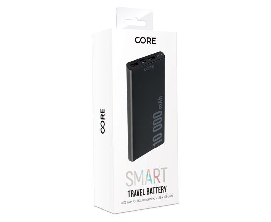 Forever Core SPF-01 Power Bank Universāla Ārējas uzlādes baterija PD + QC 10000 mAh 18W