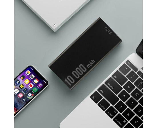 Forever Core SPF-01 Power Bank Universāla Ārējas uzlādes baterija PD + QC 10000 mAh 18W