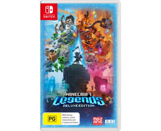 Nintendo Switch  Minecraft Legends Deluxe