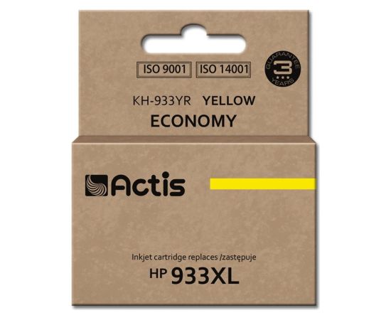 Actis KH-933YR ink (replacement for HP 933XL CN056AE; Standard; 13 ml; yellow)