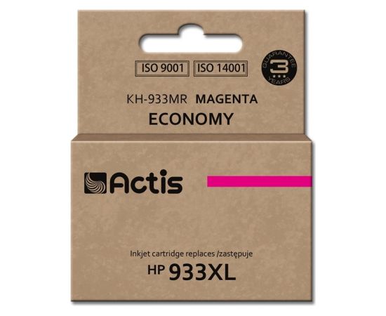 Actis KH-933MR ink (replacement for HP 933XL CN055AE; Standard; 13 ml; magenta)