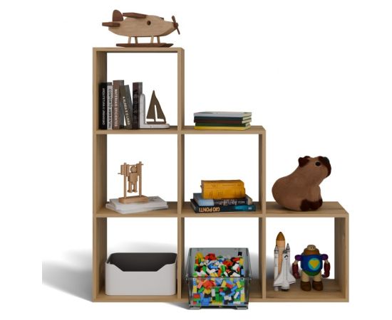 Top E Shop Topeshop STEP ARTISAN 3X3 living room bookcase