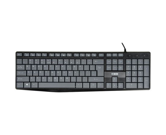 iBOX Eris USB Keyboard, Gray/Black