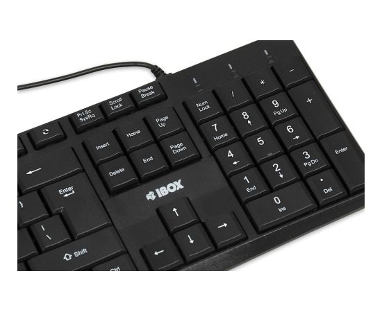 iBOX Eris USB Keyboard, Black