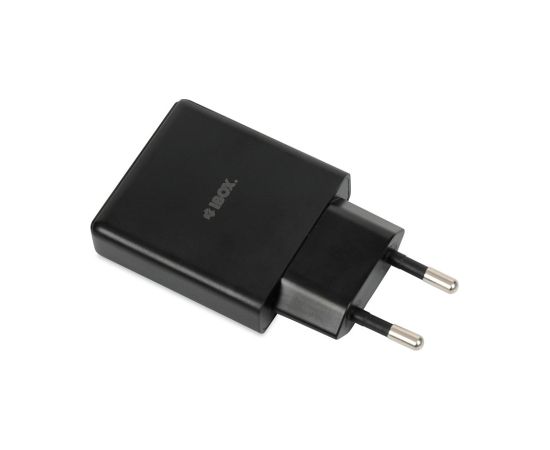 iBOX C-43 Slim GaN PD30W Wall charger, Black