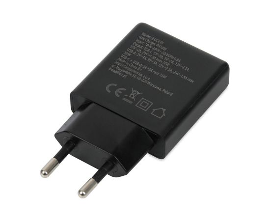 iBOX C-43 Slim GaN PD30W Wall charger, Black