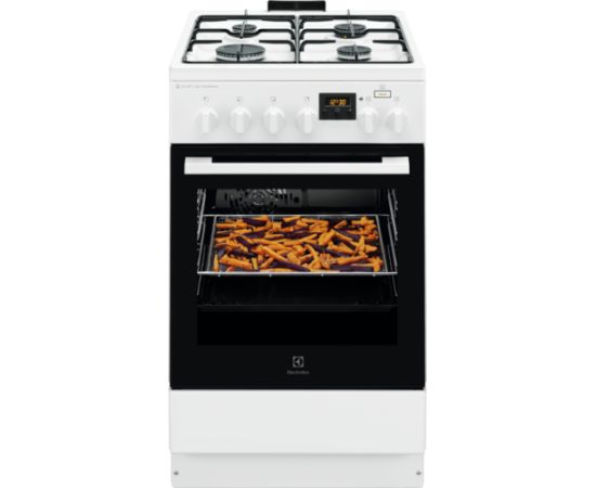 Electrolux LKK560232W PlusSteam gāzes plīts 50cm