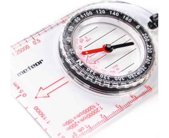 Meteor compass with ruler 71017