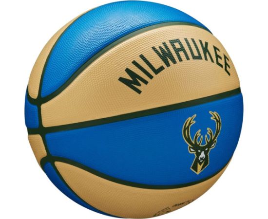 Wilson NBA Team City Edition Milwaukee Bucks Ball WZ4016517ID basketball (7)