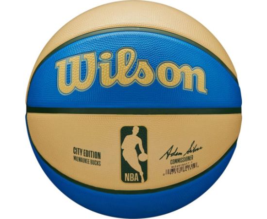 Wilson NBA Team City Edition Milwaukee Bucks Ball WZ4016517ID basketball (7)